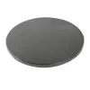 Cake Drum Redondo Negro Metalizado 35 cm x 1,2 cm