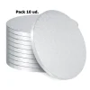 Cake Drum Redondo Plata 30 cm x 1,2 cm - 10 ud