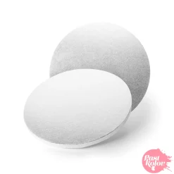 Cake Drum Redondo Plata 18 cm x 12 mm Grosor