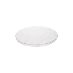 Cake Drum Redondo Plateado 12,5 cm x 1,2 cm