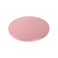 Cake Drum Redondo Rosa 25 cm x 1,2 cm