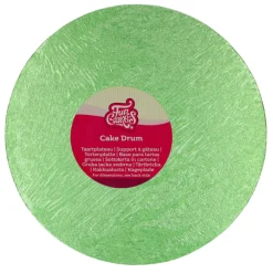 Cake Drum Redondo Verde Claro Funcakes - 30 cm
