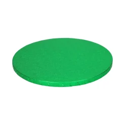 Cake Drum Redondo Verde 30 cm x 1,2 cm - Funcakes