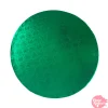 Cake Drum Redondo Verde 30 cm x 12 mm Grosor - Pastkolor