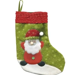 Calcetín Santa Claus Luxe 25 cm