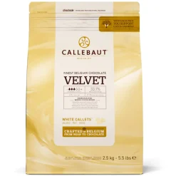 Callets de Chocolate Blanco Velvet 2,5 Kg - Callebaut