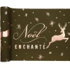 Camino de Mesa Navidad Encantada Khaki 3 mt