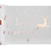 Camino de Mesa Navidad Encantada Rose Gold 3 mt