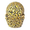 Capsulas Cupcake Amarillo Leopardo 50 ud - House of Marie