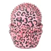 Capsulas Cupcake Rosa Leopardo 50 ud - House of Marie