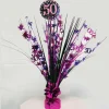 Centro de Mesa 50 Años Pink Sparkling 46 cm