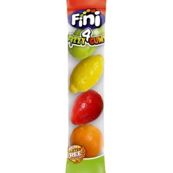 Chicles con Sabor a Frutas y Relleno Efervescente 4 ud