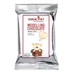 Chocolate para modelar saracino - blanco 250 g