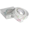 Cinta Adhesiva Pink floral fabric