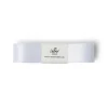 Cinta de Raso Doble Blanca 25 mm x 3 metros