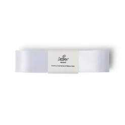 Cinta de Raso Doble Blanca 25 mm x 3 metros