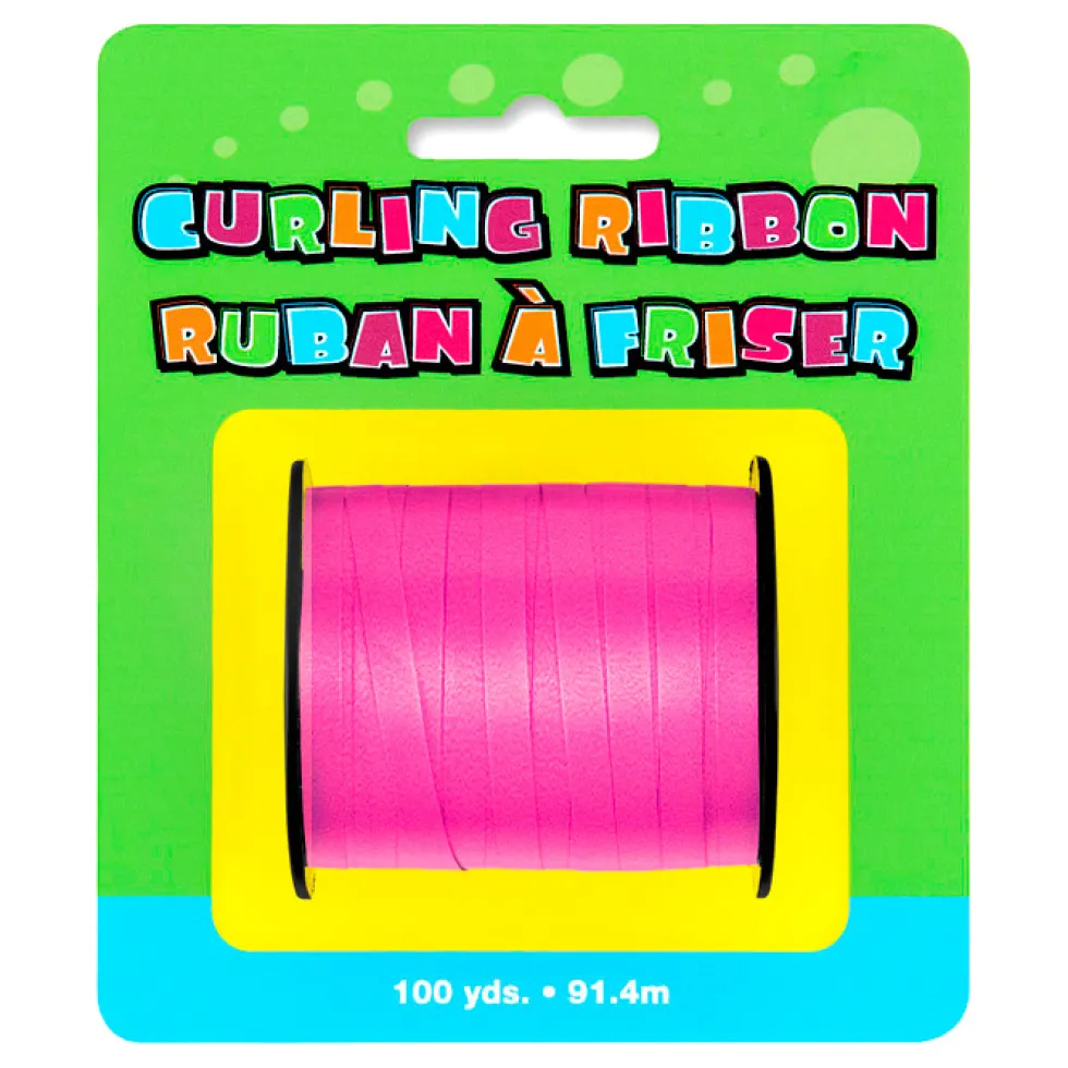 Cinta para atar globos Fucsia 90m