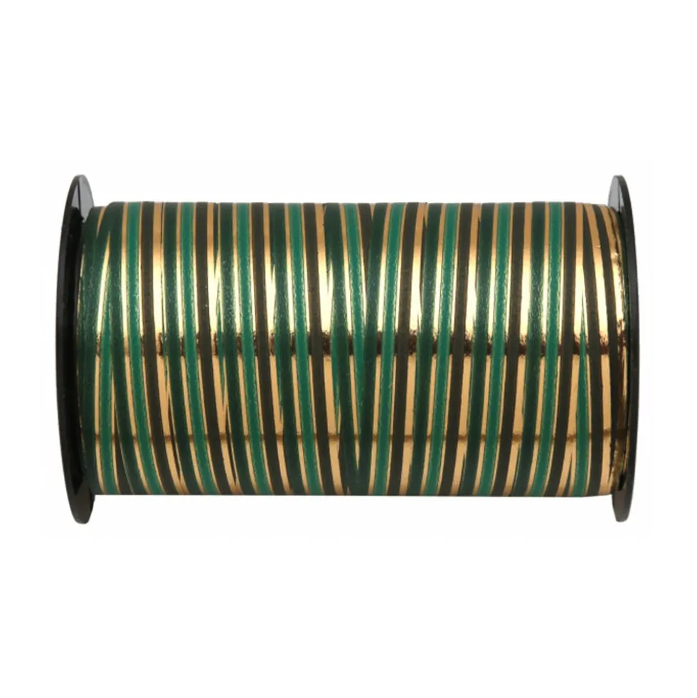 Cinta para Regalos Navidad Chic Verde 25 mt