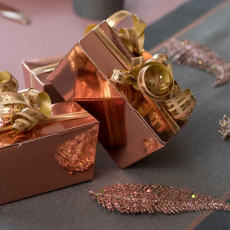 Cinta para Regalos Navidad Chic Marfil 25 mt