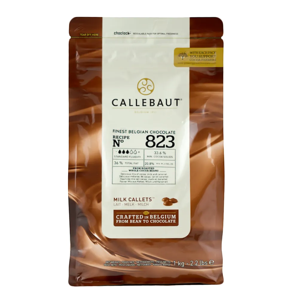 Cobertura de Chocolate con Leche 1 Kg - Callebaut