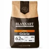 Cobertura de Chocolate Negro Gracia 62 % - 1 Kg - Blanxart