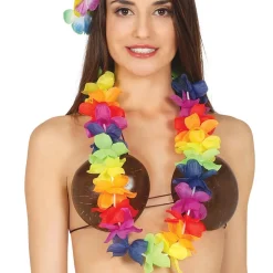 Collar Hawaiano Multicolor