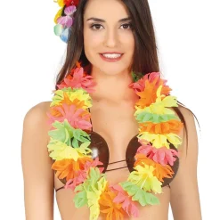 Collar Hawaiano Neón