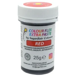 Colorante Alimentario Extra Pasta Roja Colourflex 25 gr