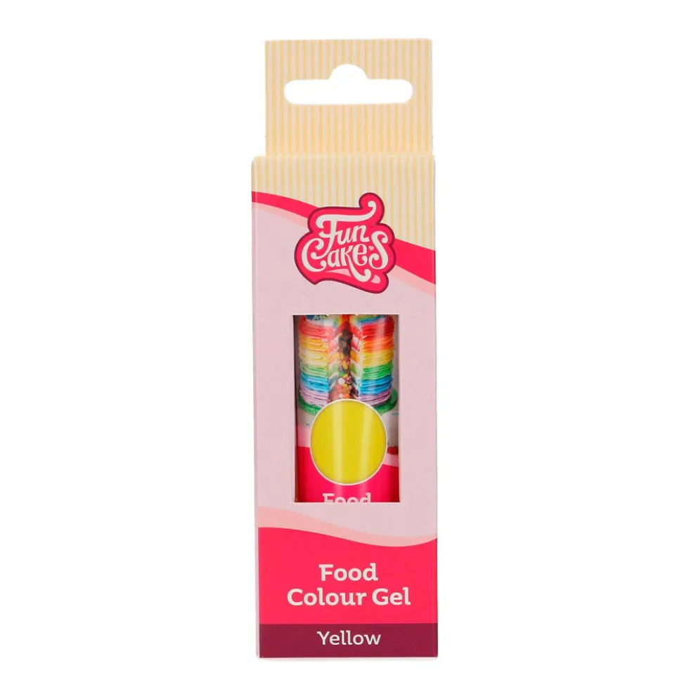 Colorante en Gel Amarillo FunColours de FunCakes