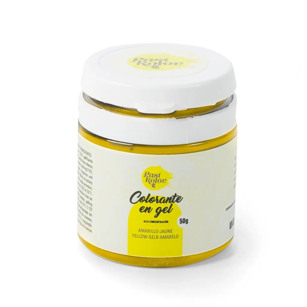 Colorante en Gel Amarillo 50 gr - Pastkolor