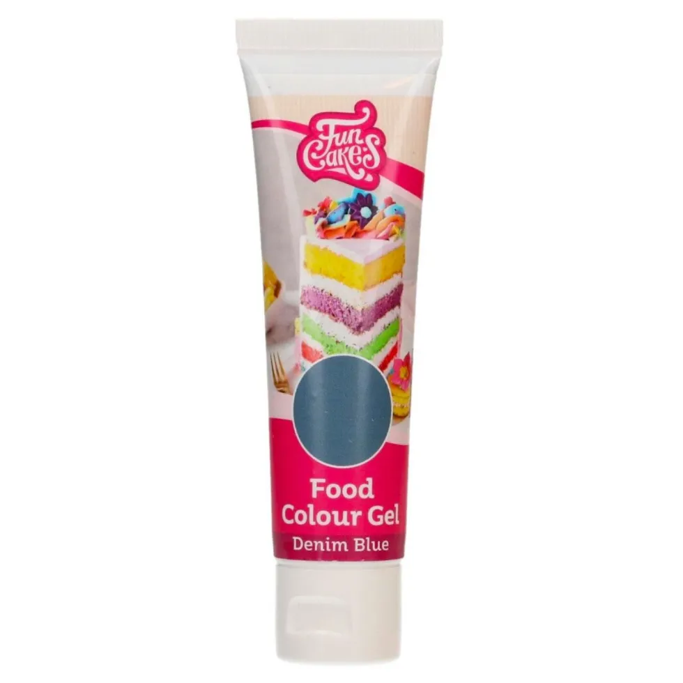 Colorante en Gel Azul Denim 30 gr - Funcakes