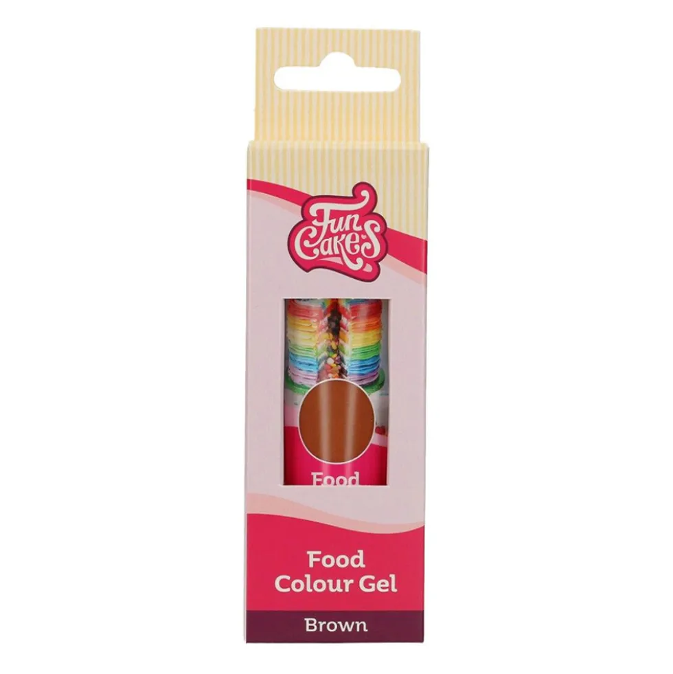 Colorante en Gel Marrón FunColours de FunCakes