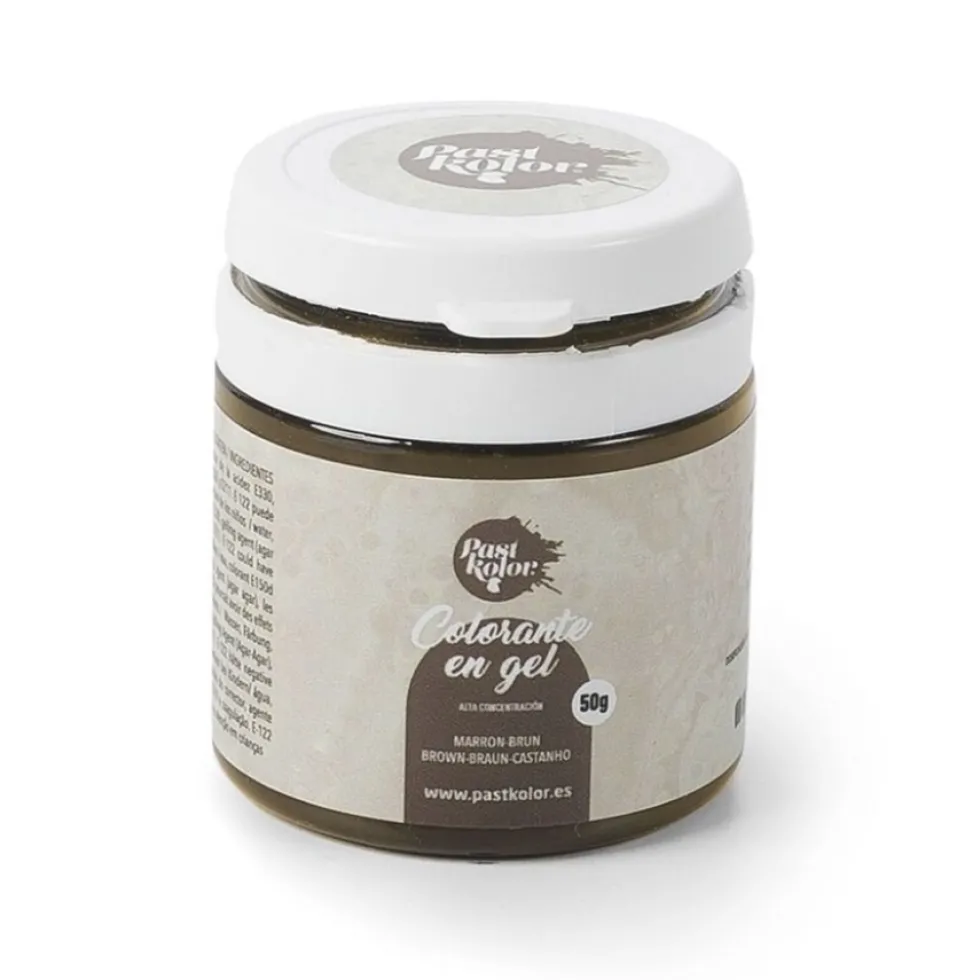 Colorante en Gel Marrón 50 gr - Pastkolor