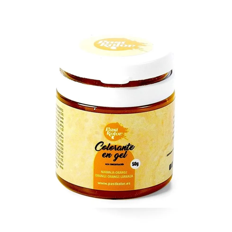 Colorante en Gel Naranja 50 gr - Pastkolor