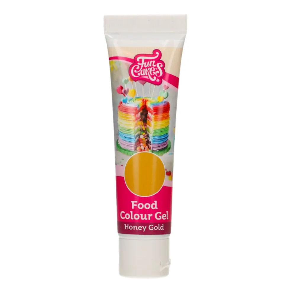 Colorante en Gel Oro Miel Funcolours 30 gr - Funcakes