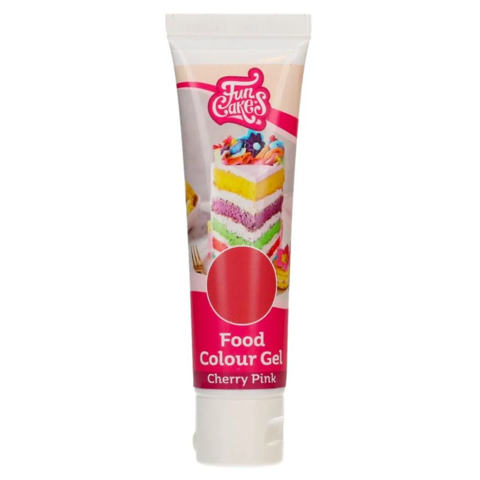 Colorante en Gel Rosa Cereza 30 gr - Funcakes