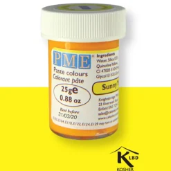Colorante en Pasta Amarillo Soleado 25 gr PME