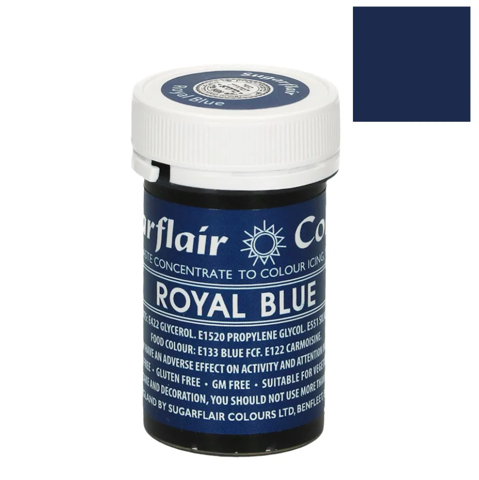 Colorante en Pasta Azul Real 25 gr - Sugarflair