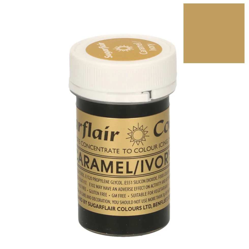 Colorante en Pasta Caramelo 25 gr - Sugarflair