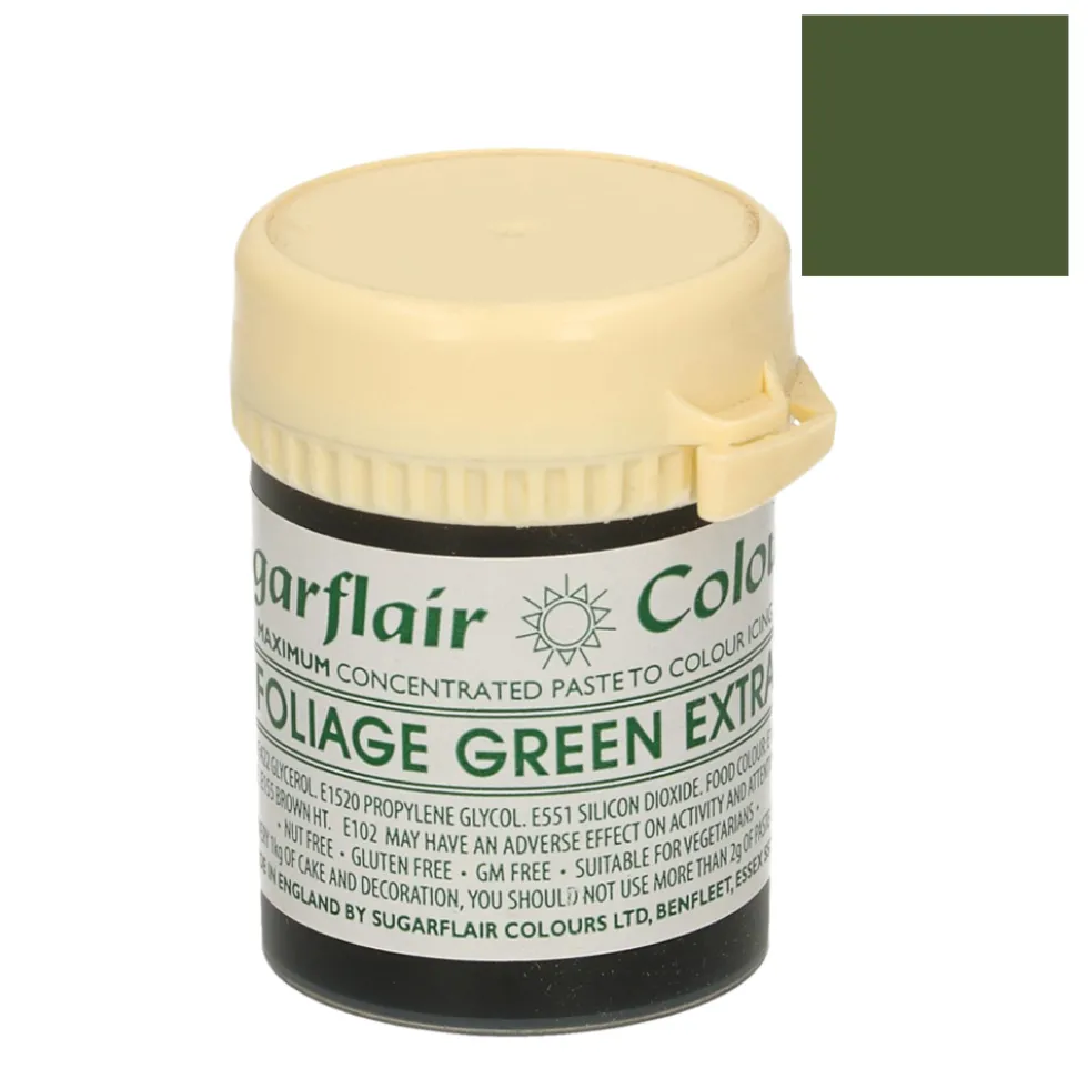 Colorante en Pasta Extra Verde 42 gr - Sugarflair