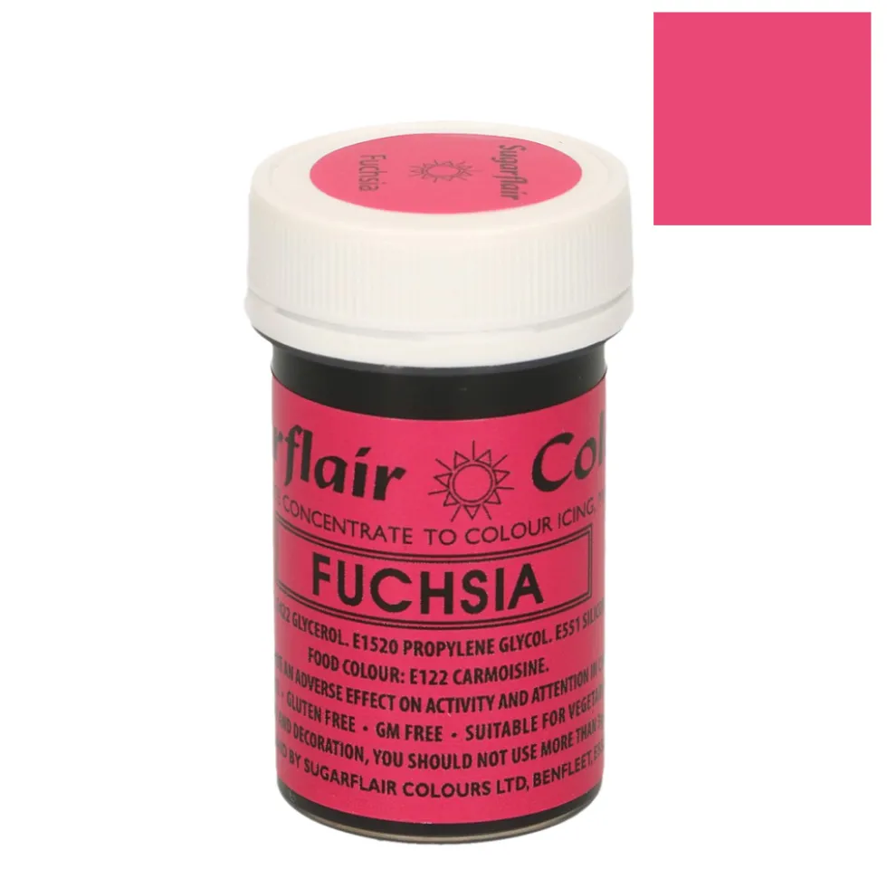 Colorante en Pasta Fucsia 25 gr - Sugarflair