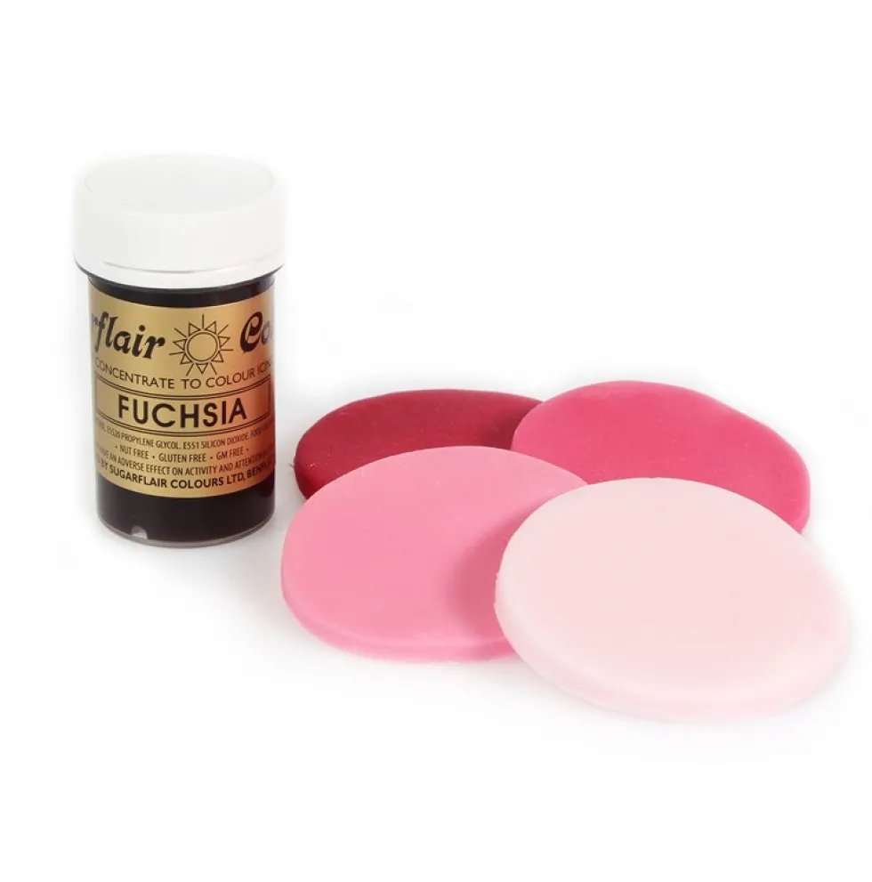 Colorante en Pasta Fucsia 25 gr - Sugarflair