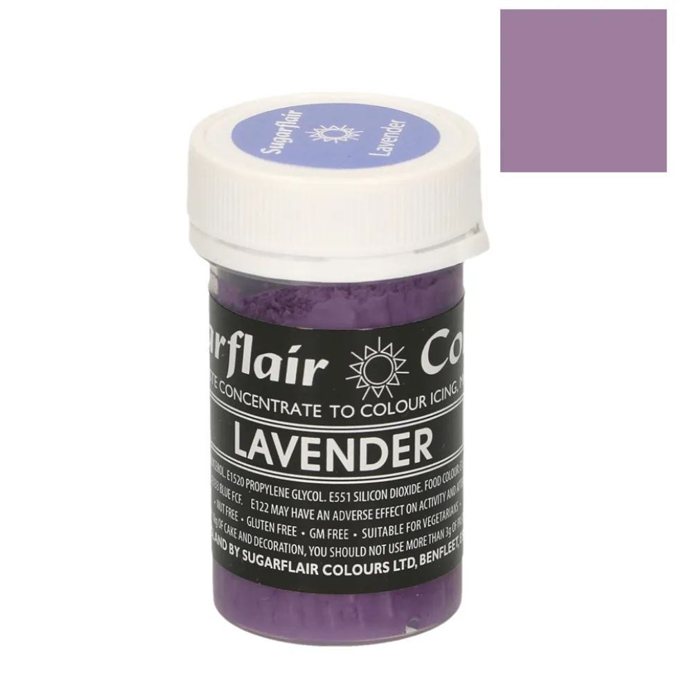Colorante en Pasta Lavanda Pastel 25 gr - Sugarflair