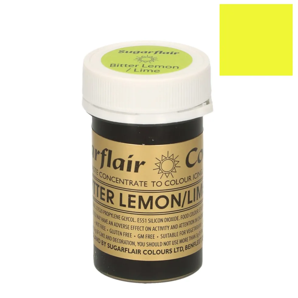 Colorante en Pasta Lima Limón 25 gr - Sugarflair