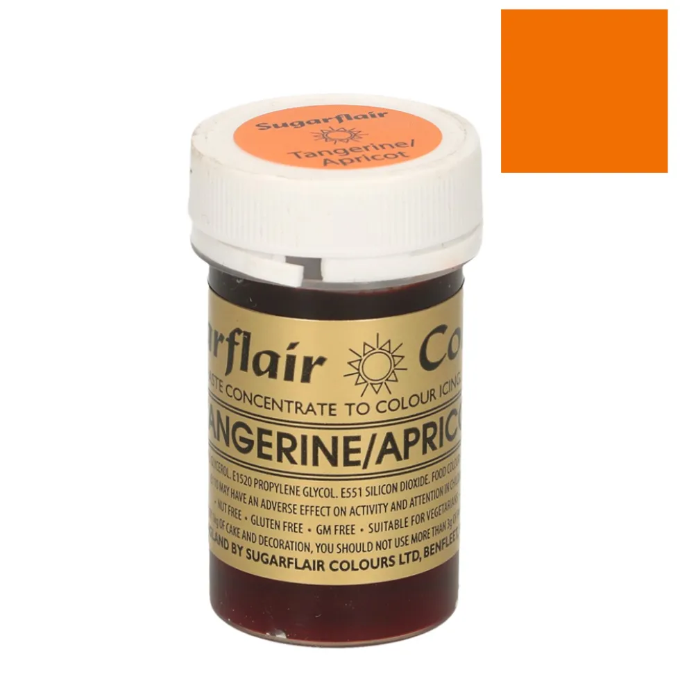 Colorante en Pasta Mandarina 25 gr - Sugarflair