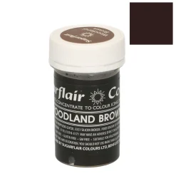 Colorante en Pasta Marrón Woodland 25 gr - Sugarflair
