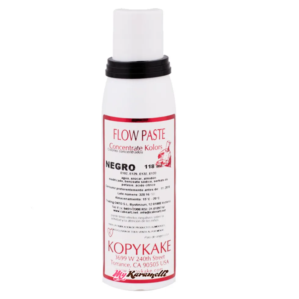 Colorante en pasta Negro Kopykake 118 ml