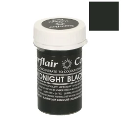 Colorante en Pasta Negro Medianoche Pastel 25 gr - Sugarflair