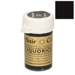 Colorante en Pasta Negro Regaliz 25 gr - Sugarflair