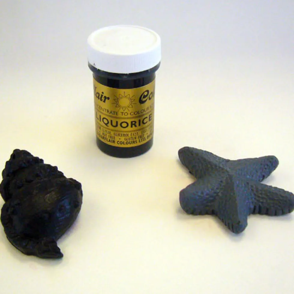 Colorante en Pasta Negro Regaliz 25 gr - Sugarflair
